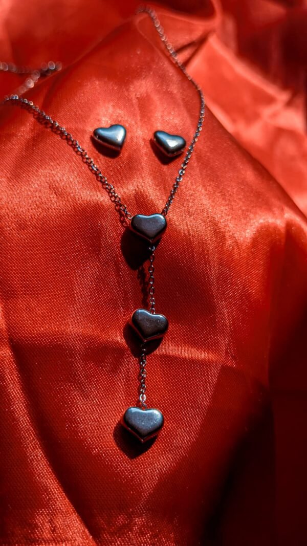 conjunto corazon Winter's kiss